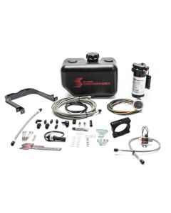 Snow Performance 15-17 Mustang EcB Stg 2 Boost Cooler Water Injection Kit (SS Braid Line & 4AN) - SNO-2134-BRD