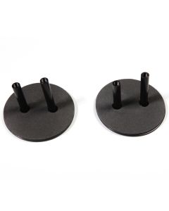 Rugged Ridge 07-18 Jeep Wrangler JK Black Mirror Filler Plates - 11025.05
