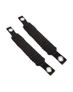 Rugged Ridge Paracord A-Pillar/Seat Mnt Hdle Black 07-18 Jeep Wrangler JK - 13305.82