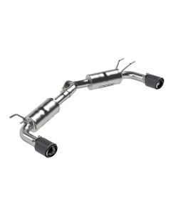 MBRP Armor Pro T304SS 2.5 Inch AxleBack Dual Rear Exit w/ Carbon Fiber Tips Mazda 3 Hatchback 2019-2 - S44503CF