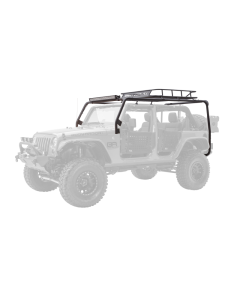 Body Armor 4x4 07-18 Jeep Wrangler JK 4 Door Cargo Roof Rack Box 2 Of 2 - JK-6124-2