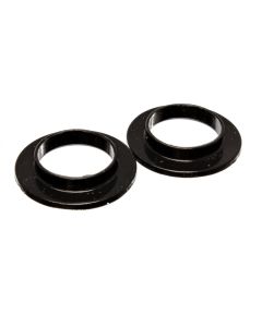 Energy Suspension Universal 2 3/16in ID 3 1/2in OD 11/16in H Black Coil Spring Isolators (2 per set) - 9.6103G