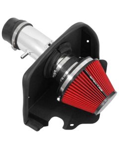 Spectre 09-17 Nissan Maxima V6-3.5L F/I Air Intake Kit - Polished w/Red Filter - 9068