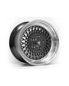 Enkei92 Classic Line 15x8 25mm Offset 4x100 Bolt Pattern Black Wheel - 465-580-4925BK