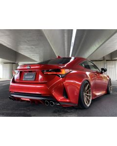 LEXON - Rear-Side Splitter - Lexus RC (2019+) - Carbon