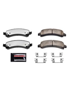 Power Stop 02-06 Cadillac Escalade Rear Z36 Truck & Tow Brake Pads w/Hardware - Z36-974A