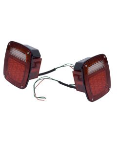 Rugged Ridge LED Tail Light Set 76-06 Jeep CJ Jeep Wrangler - 12403.85