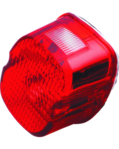 Bikers Choice 99-03 Big Twin & XL Red Laydown Taillight With Top License Light - 489908