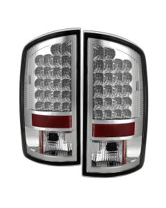 Spyder Dodge Ram 02-06 1500/Ram 2500/3500 03-06 LED Tail Light Chrome ALT-YD-DRAM02-LED-C - 5002563