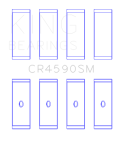King Engine Bearings Audi Amb/Aum/Alt/Awa/Blr (Size +1.0mm) Connecting Rod Bearing Set - CR4590SM1.0