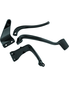 Bikers Choice 06-17 Dyna 2 Inch Extended Mid Control Kit Black - 492000