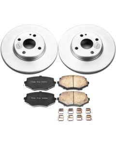 Power Stop 94-97 Mazda Miata Front Z17 Evolution Geomet Coated Brake Kit - CRK793