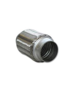 Vibrant SS Flex Coupling without Inner Liner 1.5in inlet/outlet x 4in long - 64304