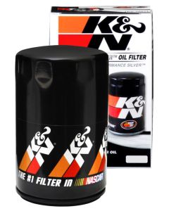 K&N Oil Filter for Nissan/Ford/Toyota/Audi/Chevy/Subary/VW/Porsche/BMW 3in OD x 5.063in H - PS-2005