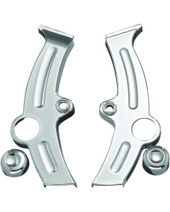Kuryakyn Boomerang Frame Covers For 00-07 Softail Chrome - 7851