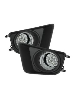 Spyder Toyota Tacoma 2012-2015 LED Fog Lights w/Switch Clear FL-LED-TTA2012-C - 5075154