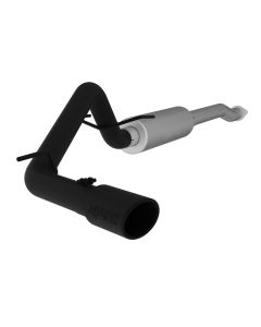 MBRP Black Coated 3" Catback Single Side Exit Black Series Toyota Tacoma 3.5L 2016-2021- MBRP-S5338B - S5338BLK