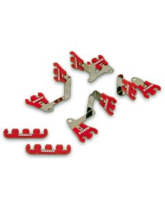 Moroso Chevrolet Small Block Show Car Ignition Wire Loom Kit - 7-9mm - Red - 72168
