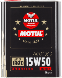 Motul 15W50 Classic 2100 Oil - 10x2L - 104512