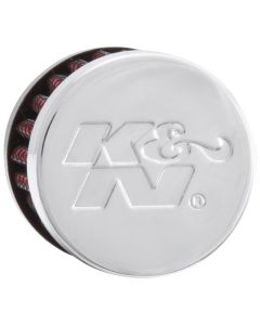 K&N .315/.431 Flange 1 3/8 inch OD 1.5 inch H Clamp On Crankcase Vent Filter - 62-2470
