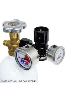Snow Performance Billet Adjustable (0-475PSI) CO2 Regulator w/Gauges - SNO-354G