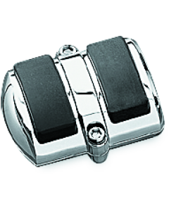 Kuryakyn Brake Pedal Cover 3in Wide Chrome - 4029