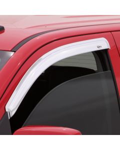 AVS 14-18 Chevy Silverado 1500 Standard Cab Outside Mount Front Window Ventvisor 2pc - Chrome - 682301