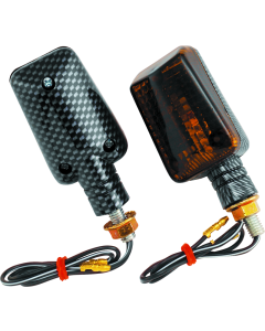 BikeMaster Universal Ministalk Marker Light - Carbon/Smoke - 268040