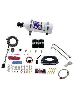 Nitrous Express 2014+ GM 6.2L Truck Nitrous Plate Kit (35-300HP) w/5lb Bottle - 20937-05
