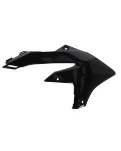 Cycra 23+ Yamaha WR450F/YZ250F-450FX Radiator Shrouds - Black - 1CYC-1787-12
