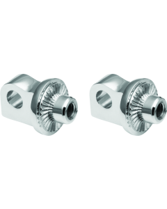 Kuryakyn Adj Stop Splined Peg Adapter Chrome - 6774