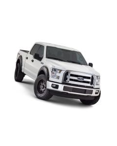 Bushwacker 15-17 Ford F-150 Styleside Pocket Style Flares 4pc 67.1/78.9/97.6in Bed - Black - 20935-02