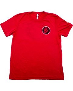 DragonFire Racing Dfr Logo Tee Blue/Red 2Xl - 523109