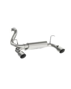 MBRP Aluminized Steel 2.5" Axle Back Dual Rear Exit Installer Series Jeep Wrangler JL 2/4 DR 3.6L 20 - S5529AL