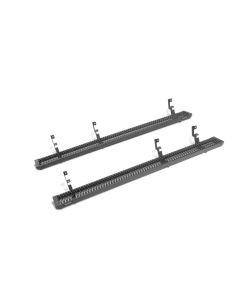 N-Fab Growler Fleet 2019 Chevy/GMC 1500 Crew Cab - Cab Length - Tex. Black - 7in - GFC19CC-TX