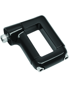 Kuryakyn Side Mount License Plate Clamp Black - 3118