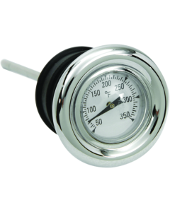 Bikers Choice 70-86 FL FX 70-78 XLCH Chrome Oil Dipstick With Temp Gauge Replaces H-D 62635-79T - 492884