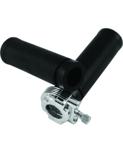 Bikers Choice 1981 Big Twin & XL & Custom Chrome Throttle Assembly With Grips Replaces H-D 56220-81B - 492701