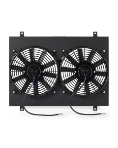 Mishimoto 79-93 Ford Mustang Aluminum Fan Shroud Black - MMFS-MUS-79BK