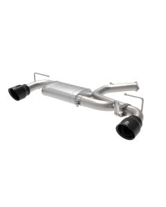 aFe 21-22 Hyundai Veloster N L4-2.0L Takeda 3in 304 SS Axle-Back Exhaust System w/ Black Tip - 49-37029-B