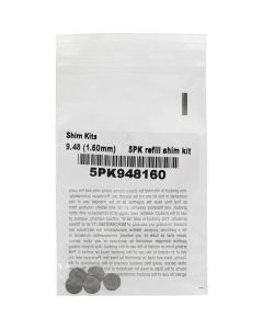 Hot Cams 04-08 400 DVX/02-16 CRF 450 R 1.600mm Shim Kit - 5 Pack - 5PK948160