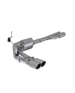 MBRP Aluminized Steel 3" Catback Pre-Axle Dual Outlet Chevrolet Silverado | GMC Sierra 1500 2019-202 - S5092AL