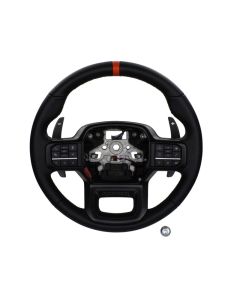 Ford Racing 2021+ F-150 Raptor Steering Wheel Kit - Black - M-3600-F15B