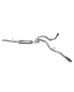 Gibson 2017 GMC Sierra 1500 Base 5.3L 3in/2.25in Cat-Back Dual Extreme Exhaust - Stainless - 65658