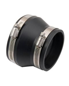 Spectre Coupler/Reducer 4in. to 3in. (PVC) - Black - 9761