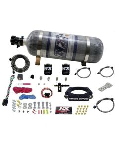 Nitrous Express 2014+ Chevrolet Corvette C7 Nitrous Plate Kit (50-300HP) w/Composite Bottle - 20938-12