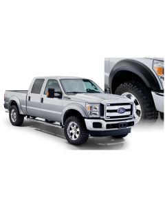 Bushwacker 11-16 Ford F-350 Super Duty Styleside Extend-A-Fender Style Flares 4pc - Black - 20932-02