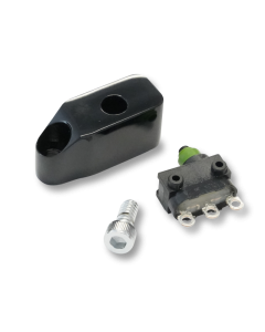 Performance Machine Brake Light/Clutch Kill Switch Kit - Black Ano - 0062-2942-B