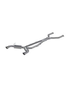 MBRP T304 Stainless Steel 3" Catback Exhaust System Dual Rear Infiniti Q50 3.0L RWD/AWD 2016-2020- M - S4400304