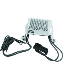 Twin Power 97-01 FLH FLT Voltage Regulator Chrome Replaces H-D 74505-97 - 498293